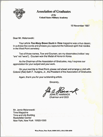 West Point Letter